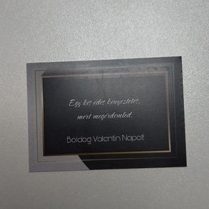 Egyedi kísérőkártya - diy (csináld magad) - egységcsomag - Meska.hu