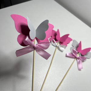 Pillangós pálcikadíszek, DIY (Csináld magad), Egységcsomag, Mindenmás, MESKA