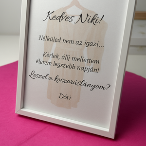 Köszöntők/ felkérők keretbe zárva, DIY (Csináld magad), Egységcsomag, Mindenmás, MESKA