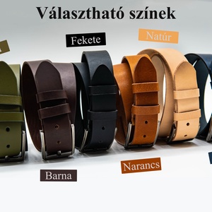 Gravírozott Bőröv 6 Féle Színben - ruha & divat - öv & övcsat - öv - Meska.hu