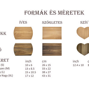 Vágódeszka  Koszorú Minta  - otthon & életmód - konyhafelszerelés, tálalás - sütés, főzés - vágódeszka - Meska.hu