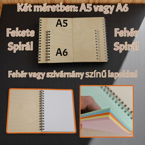 Egyedi Spirál Napló Anyának, Anyáknapi Ajándék, Gravírozott Füzet Személyreszabható - otthon & életmód - papír, írószer - jegyzetfüzet & napló - Meska.hu