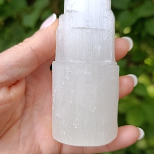 Szelenit torony, Kellékek & szerszámok, Ásvány alapanyag, Szelenit korong, Mindenmás, Ékszerkészítés, MESKA