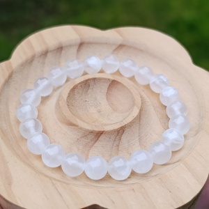 Magas rezgés és védelem Szelenit ásványkarkötő  - Meska.hu