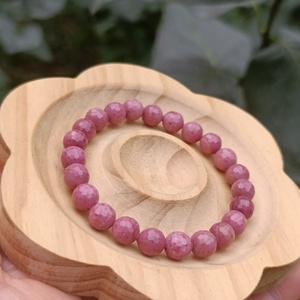 A minőségű fazettált thulit ásványkarkötő  - ékszer - karkötő - ásványkarkötő - Meska.hu