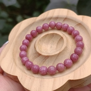 A minőségű fazettált thulit ásványkarkötő  - ékszer - karkötő - ásványkarkötő - Meska.hu