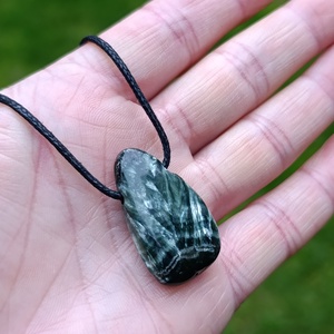 Szerafinit nyaklánc � angyali kapcsolódás és szívből fakadó belső béke, Ékszer, Nyaklánc, Medálos nyaklánc, Csomózás, Ékszerkészítés, MESKA