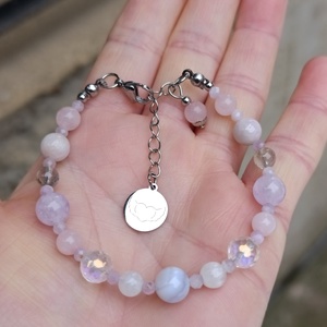 Energetizált ásványkarkötő a valódi kapcsolódásokhoz - ékszer - karkötő - ásványkarkötő - Meska.hu