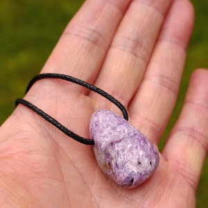 Csaroit nyaklánc - belső átalakulás és lelki erő - ékszer - nyaklánc - hosszú nyaklánc - Meska.hu