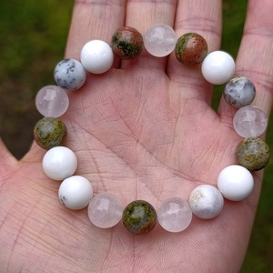 Szívem egyensúlya szett - két karkötő, egy marokkő - ékszer - ékszerszett - Meska.hu