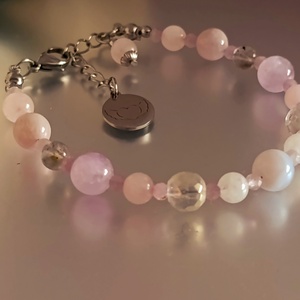 Energetizált ásványkarkötő a valódi kapcsolódásokhoz - ékszer - karkötő - ásványkarkötő - Meska.hu