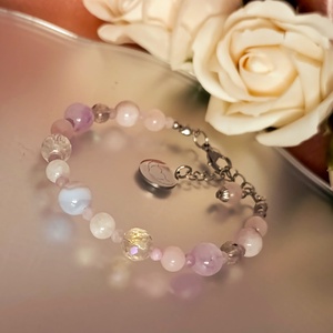 Energetizált ásványkarkötő a valódi kapcsolódásokhoz - ékszer - karkötő - ásványkarkötő - Meska.hu