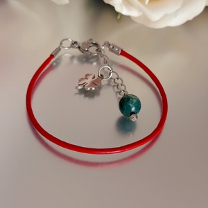 Bőség, növekedés, belső egyensúly mohaachát kapcsos karkötő, Ékszer, Karkötő, Ásványkarkötő, Ékszerkészítés, MESKA