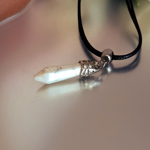 Nyugalom - tudatosság - lelki tisztaság � howlit csúcsmedál nyaklánc - ékszer - nyaklánc - medálos nyaklánc - Meska.hu