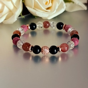 Női lélek ébredése � szívnyitó, belső erőt támogató karkötő - ékszer - karkötő - ásványkarkötő - Meska.hu