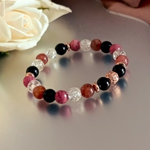 Női lélek ébredése � szívnyitó, belső erőt támogató karkötő - ékszer - karkötő - ásványkarkötő - Meska.hu