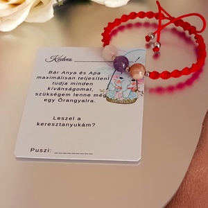 Női egyensúly ásványkarkötő chevron ametiszttel, rózsakvarccal és barack holdkővel , Ékszer, Karkötő, Ásványkarkötő, Csomózás, Ékszerkészítés, MESKA