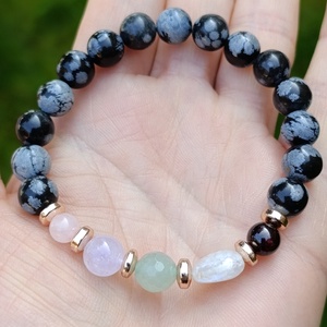 Női erő ásványkarkötő , Ékszer, Karkötő, Ásványkarkötő, Ékszerkészítés, MESKA