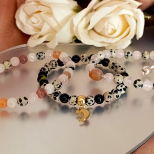 3 darabos szett dalmata jáspissal - Meska.hu