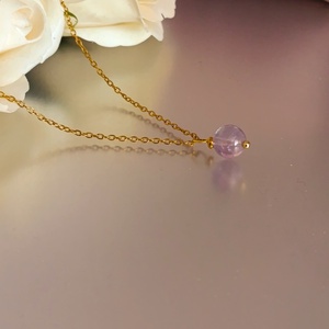 Ametrin nyaklánc - egyensúly és lendület  - ékszer - nyaklánc - medál - Meska.hu