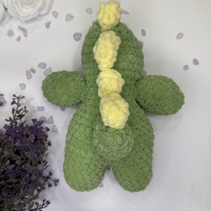 Plüssdínó - T-Rex dinoszaurusz amigurumi plüssjáték - játék & sport - plüssállat & játékfigura - plüss dínók - Meska.hu