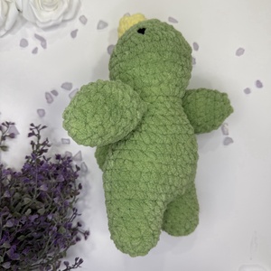 Plüssdínó - T-Rex dinoszaurusz amigurumi plüssjáték - játék & sport - plüssállat & játékfigura - plüss dínók - Meska.hu