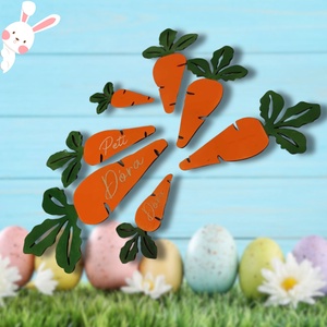 Húsvéti répa színesben névre gravírozva - otthon & életmód - dekoráció - dísztárgy - Meska.hu