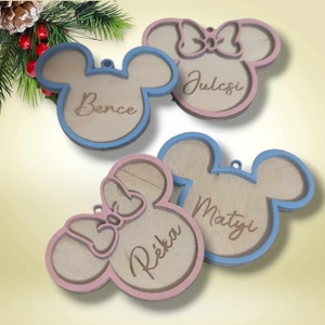 Egérke formájú neves karácsonyfadísz csoportok részére is - karácsony - karácsonyi lakásdekoráció - karácsonyfadíszek - Meska.hu