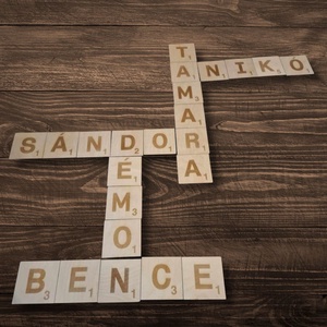 Scrabble betűk fából (5x5 cm) karácsonyi ajándéknak is - otthon & életmód - dekoráció - kép & falikép - több részes kép - Meska.hu