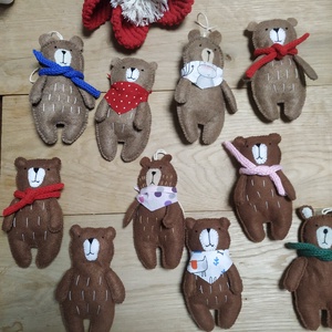 Filc maci, macik, Otthon & Életmód, Dekoráció, Dísztárgy, Hímzés, Varrás, MESKA
