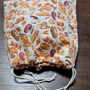 Kenyeres zsák, péksüteményes zsák, vízhatlan, újrahasználható - táska & tok - bevásárlás & shopper táska - kenyeres zsák - Meska.hu