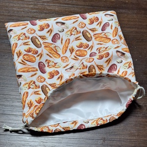 Kenyeres zsák, péksüteményes zsák, vízhatlan, újrahasználható - táska & tok - bevásárlás & shopper táska - kenyeres zsák - Meska.hu