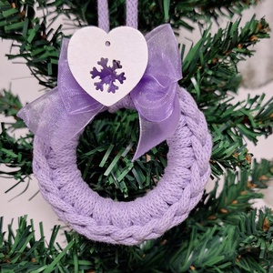 Horgolt karácsonyi  díszek  - Meska.hu