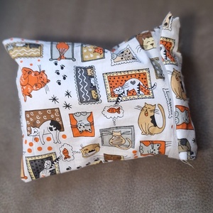 Cicás, macskás- tépőzáras uzsonnás tasak, zsák - táska & tok - uzsonna- & ebéd tartó - szendvics csomagoló - Meska.hu