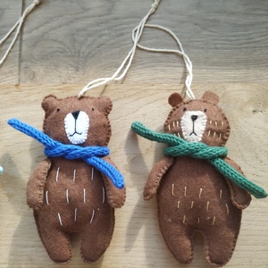 Filc maci, macik, Otthon & Életmód, Dekoráció, Dísztárgy, Hímzés, Varrás, MESKA