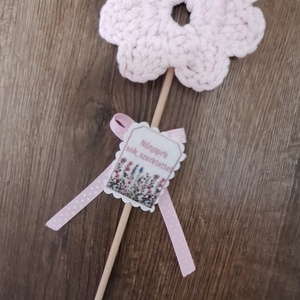 Horgolt  virág.  - otthon & életmód - virágdekoráció - virágok - szálas virág - Meska.hu