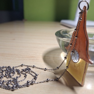 Medál lánccal - ékszer - nyaklánc - medál - Meska.hu