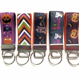 Halloween mintás heveder pánt kulcstartó táskadísz - Meska.hu
