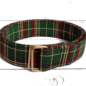 Karácsonyi kockás gyereköv - ruha & divat - öv & övcsat - öv - Meska.hu