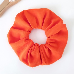 Narancs őszi scrunchie hajgumi - M-es, Ruha & Divat, Hajdísz & Hajcsat, Hajgumi, Varrás, MESKA
