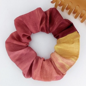 Ombre barna narancs őszi női l scrunchie hajgumi - M-es, Ruha & Divat, Hajdísz & Hajcsat, Hajgumi, Varrás, MESKA