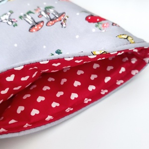 Őszi erdei gombás könyvtok kicsi MINI- nyitott - könyv & zene - könyvtok - Meska.hu