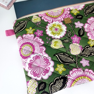 Természetes virágos laptop tartó táska -  elegáns nőies 13-16" méretben, Táska & Tok, Laptoptáska, laptop hátizsák, Varrás, Virág mintás pamut laptop védőtok táskába  - elegáns steppelt designnal

Természetes alapanyagokból..., MESKA