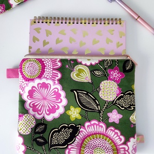 Virágos női neszesszer � Kozmetikai táska 2 méret, Táska & Tok, Neszesszer, Varrás, MESKA