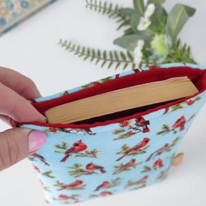 Madaras pamut könyvtok - kisméretű MINI - könyv & zene - könyvtok - Meska.hu