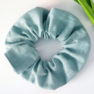 Lenvászon hajgumi - közepes scrunchie, Ruha & Divat, Hajdísz & Hajcsat, Hajgumi, Varrás, MESKA