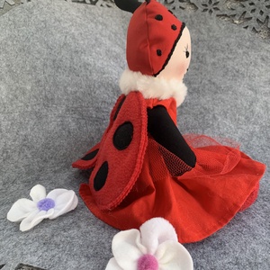 �Pöttöm Pöttyös � a szerencse katicája!� - játék & sport - baba & babaház - öltöztethető baba - Meska.hu