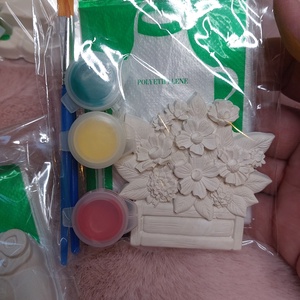 Kerámiagipsz festhető hűtőmágnes figurák - diy (csináld magad) - egységcsomag - Meska.hu