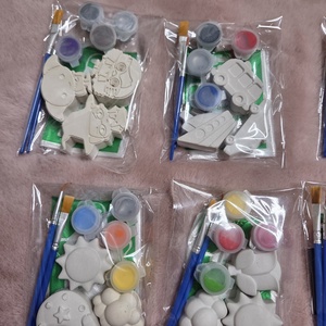 Kerámiagipsz festhető hűtőmágnes - diy (csináld magad) - egységcsomag - Meska.hu