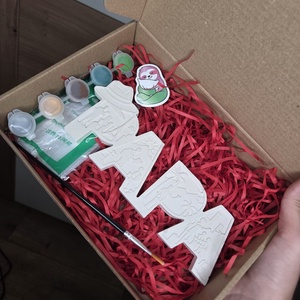Festhető kerámiagipsz PAPA, DIY (Csináld magad), Egységcsomag, Festett tárgyak, MESKA